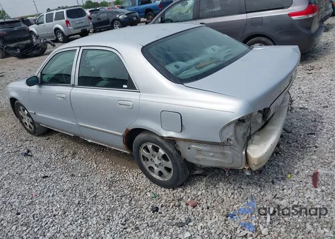 2001 Mazda 626 Es/Lx z USA, uszkodzony, nr VIN 1YVGF22C715225501